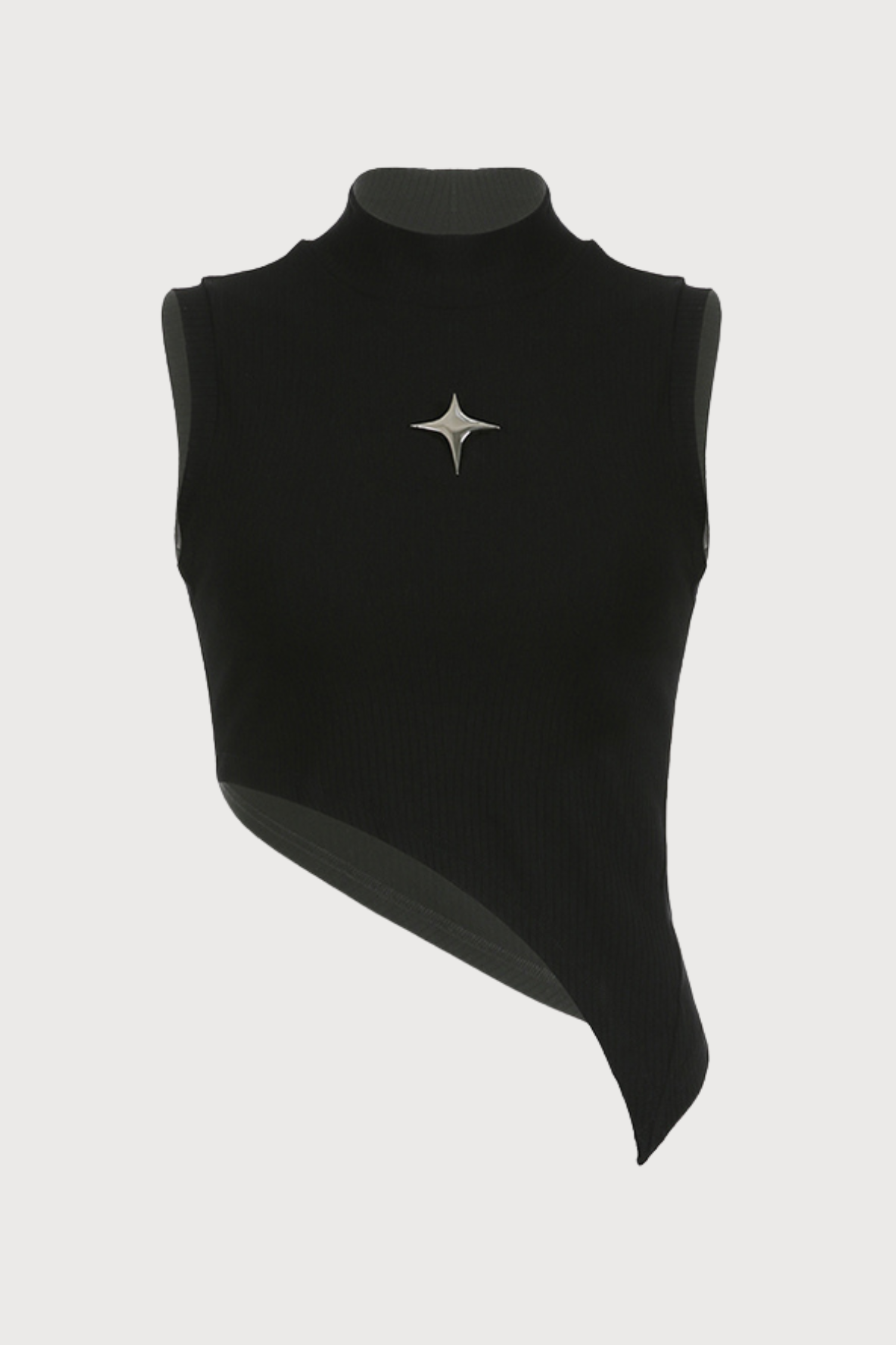 Dense Circuit Star Sleeveless Top