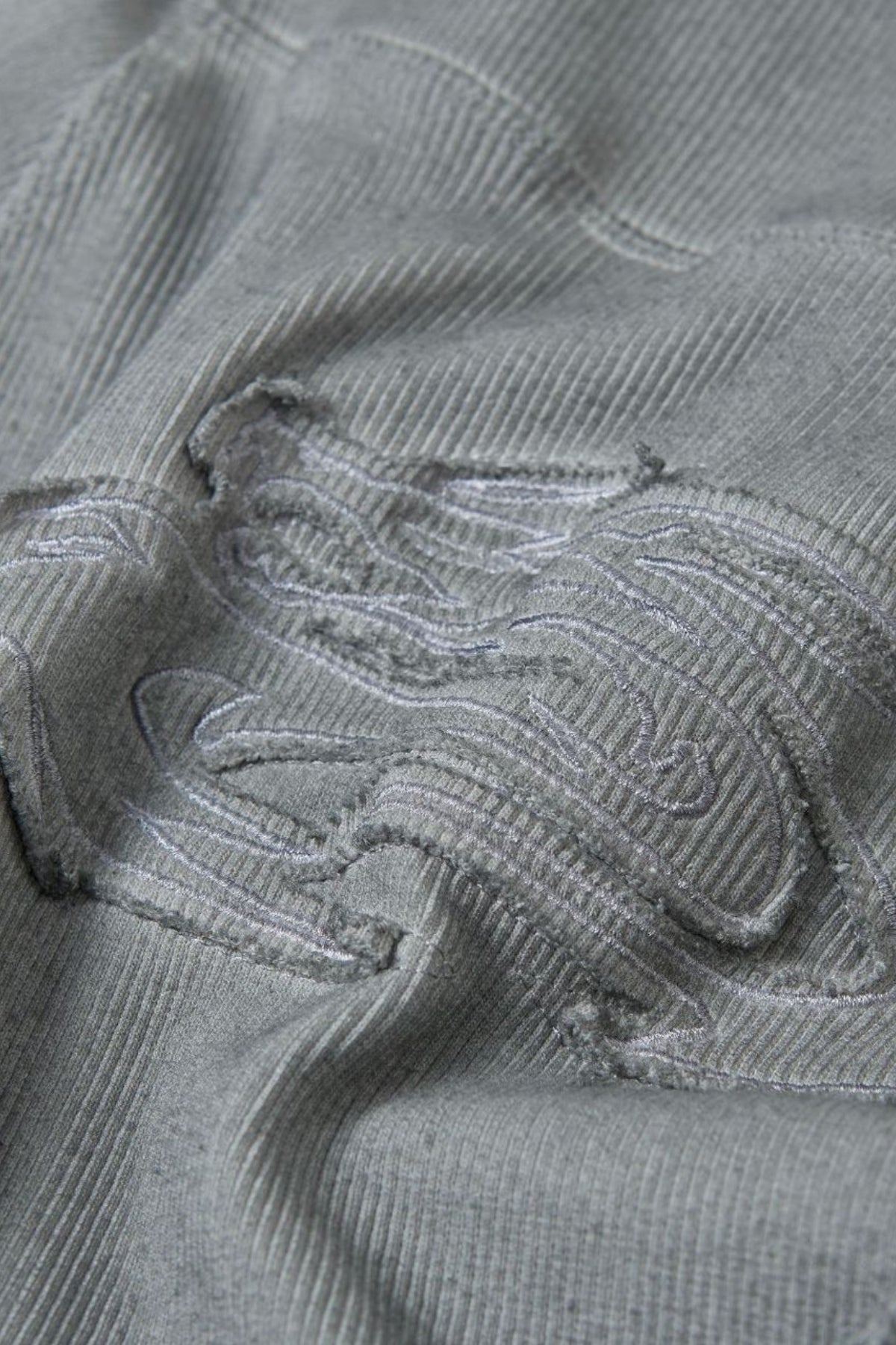 Dense Night Deconstructed Long Sleeve Top