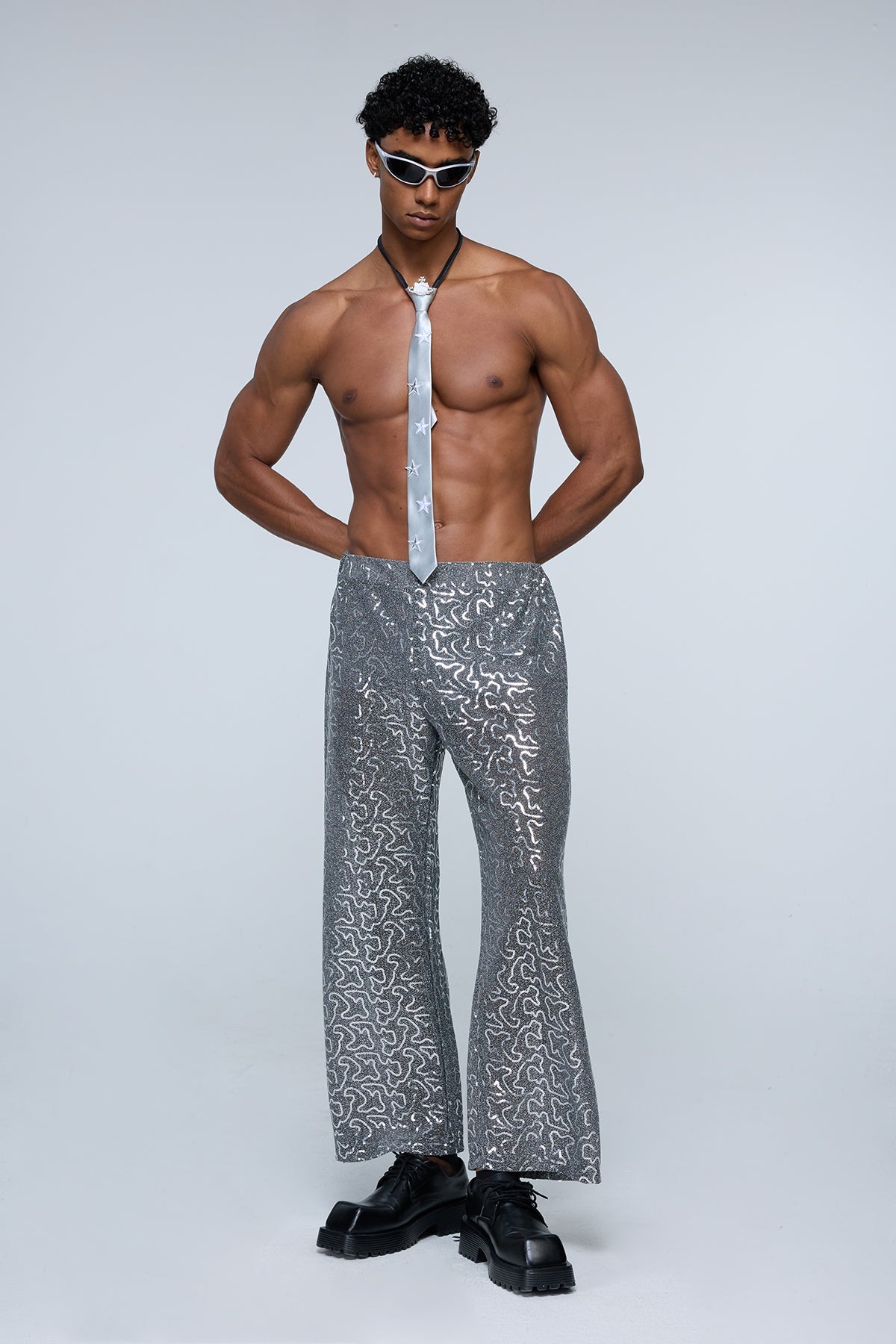 Desert Strut Straight Sequin Pants