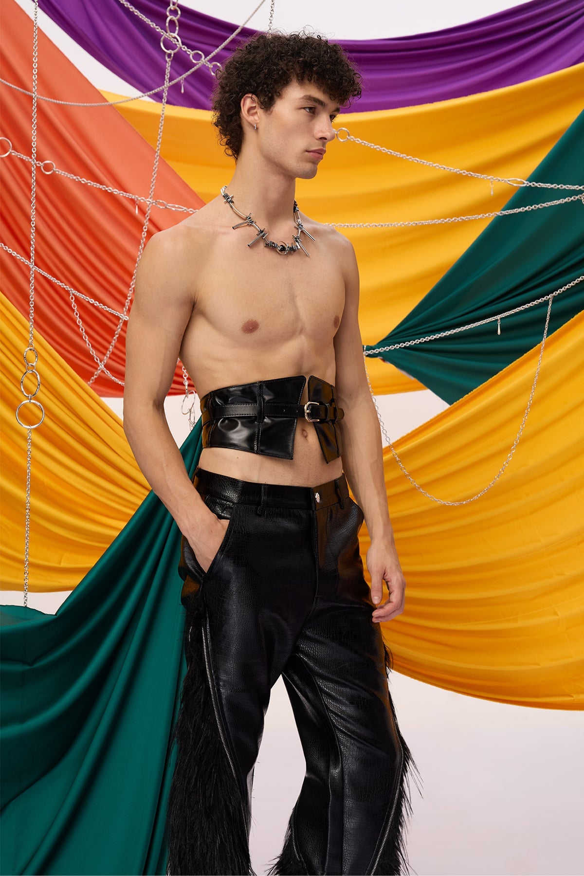 Disrupt Culture Leather Belt
