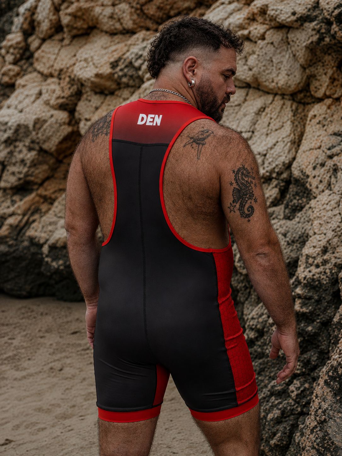Low-Cut Singlet - Red