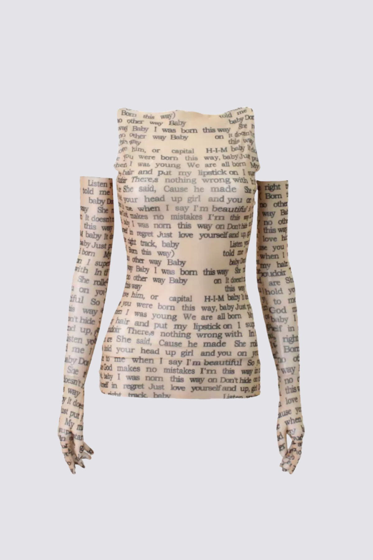 Ebony Weave Print Mesh Sleevelesss Top