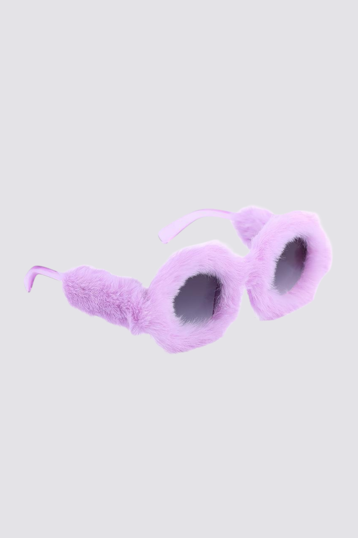 Electric Glare Fur Sunglasses