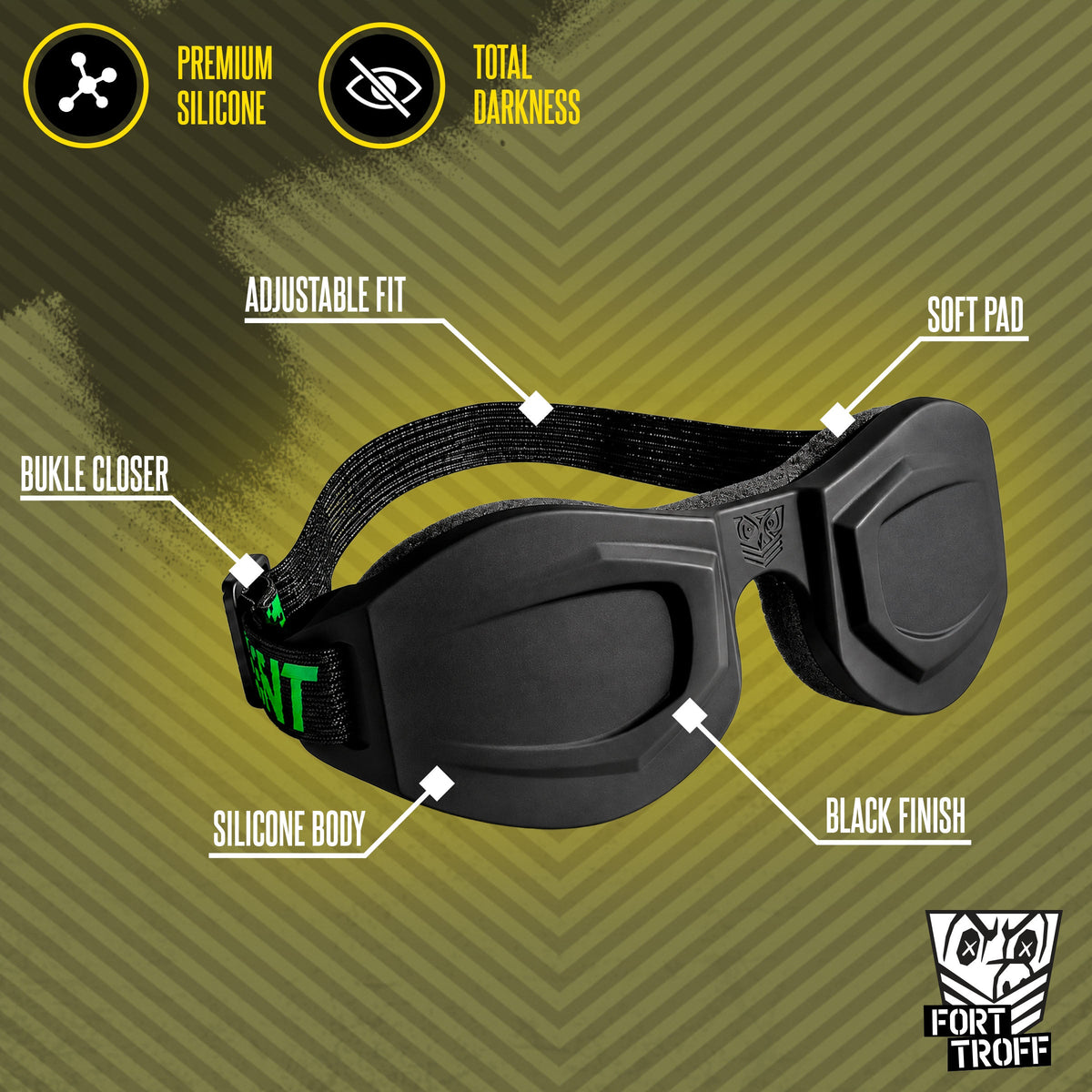 Black Ops Blink Padded Blindfold