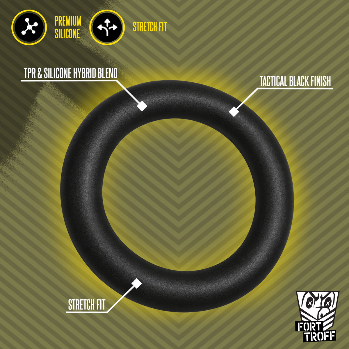 FT X-Wrap Cock Ring and Ball Stretcher
