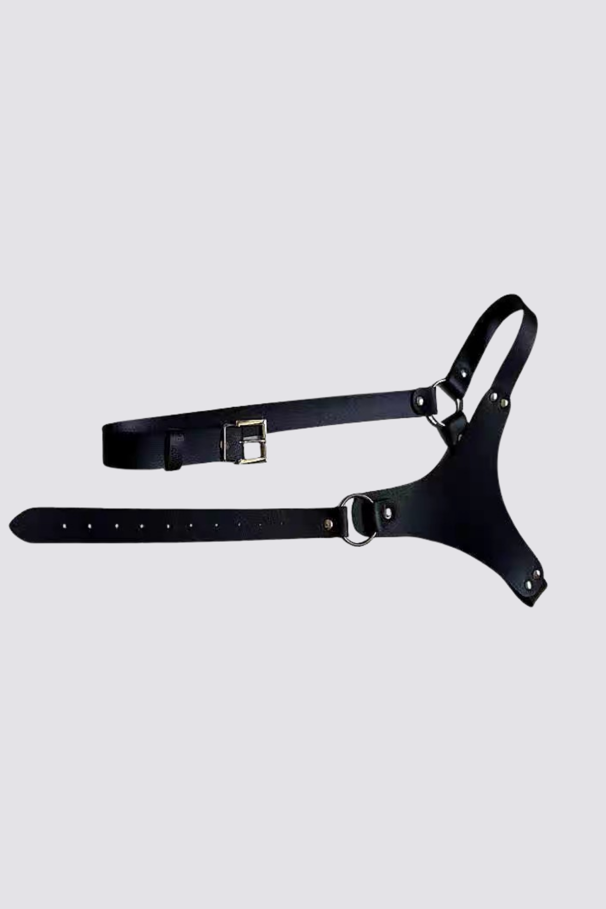 Flex Chain Leather Chest Strap