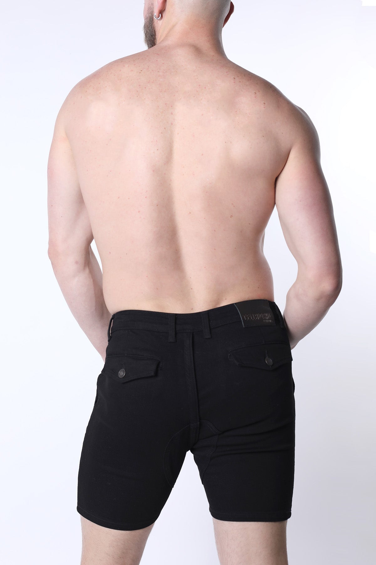 Full Court Denim Zipper Short
