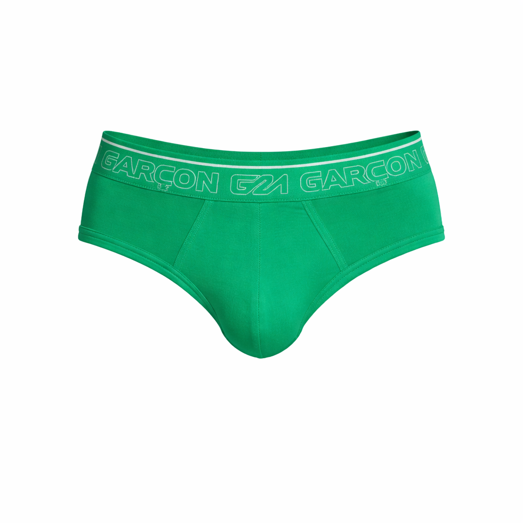Garçon Brief Courtside Green