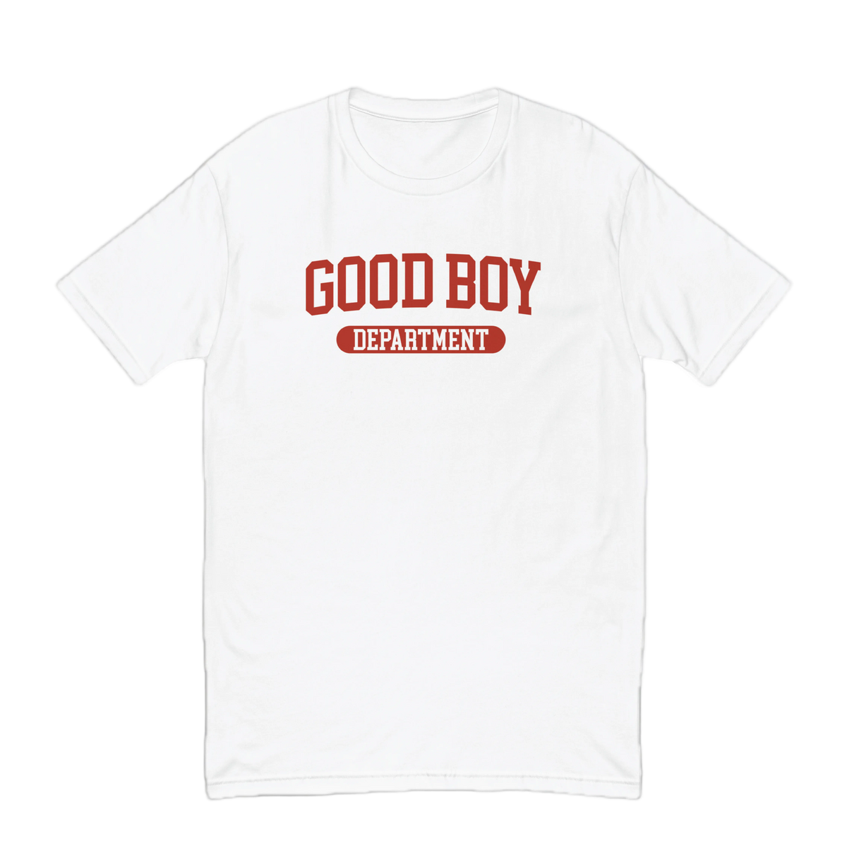 Good Boy Department Fitted T-Shirt