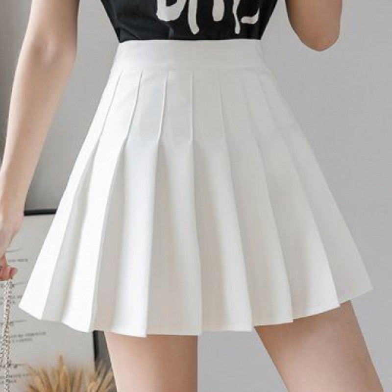Classic Pleated Skirt (6 Colors)