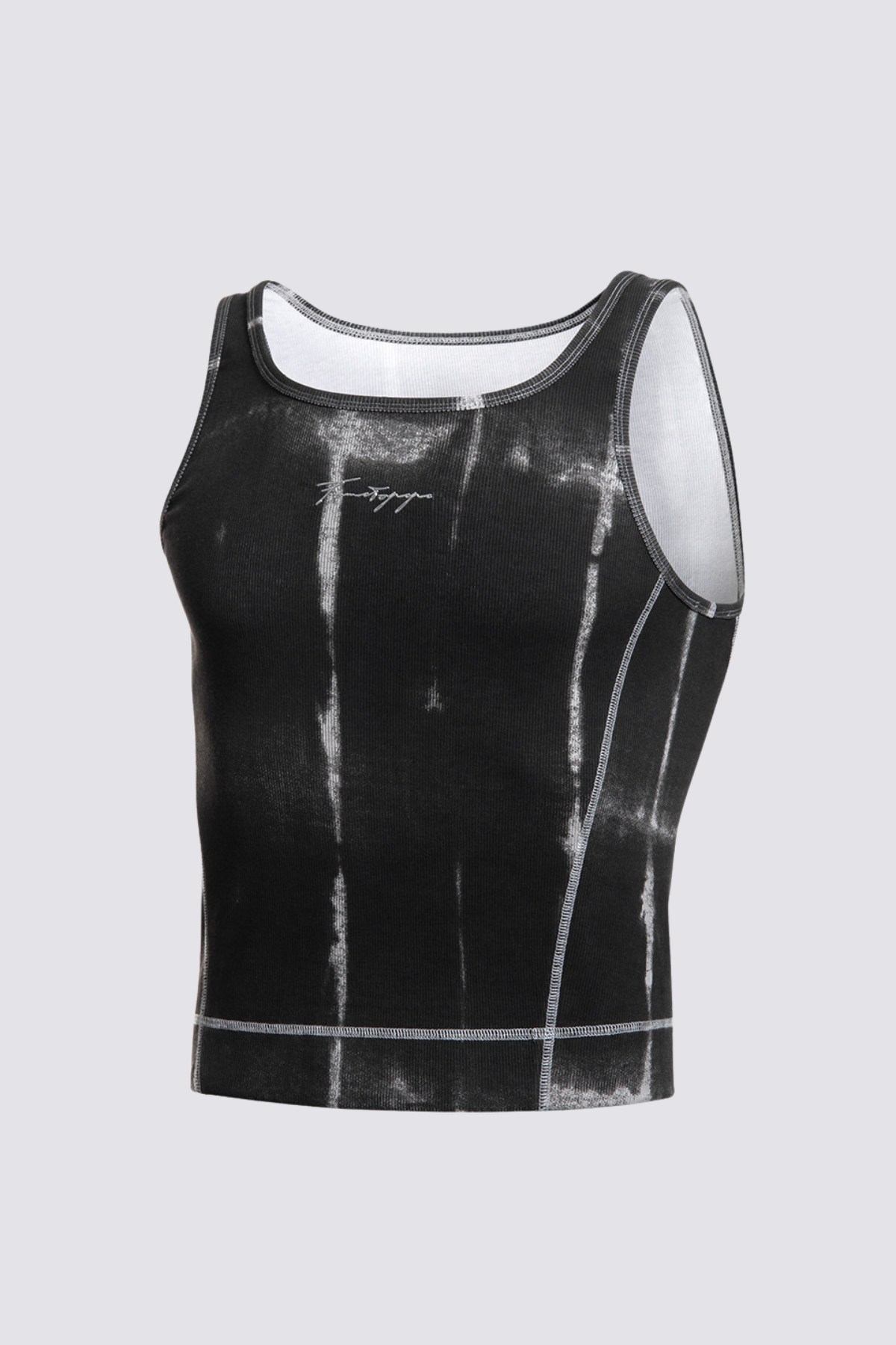 Hush Mark Tank Top Black