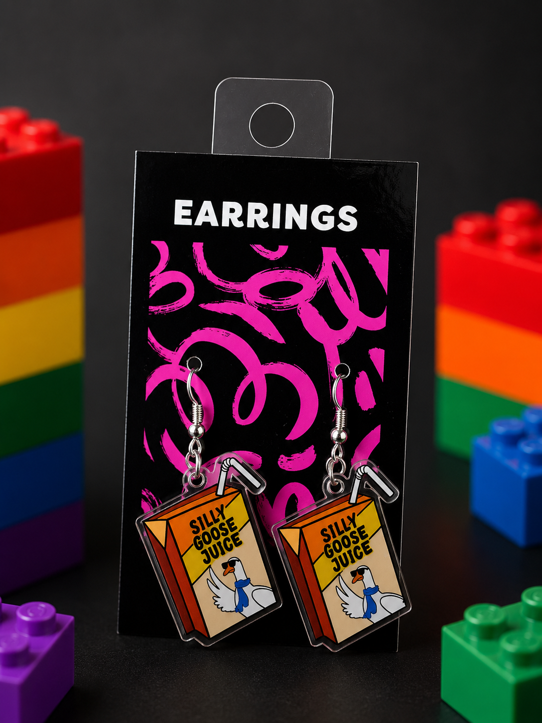Silly Goose Juice | Erratic Earrings