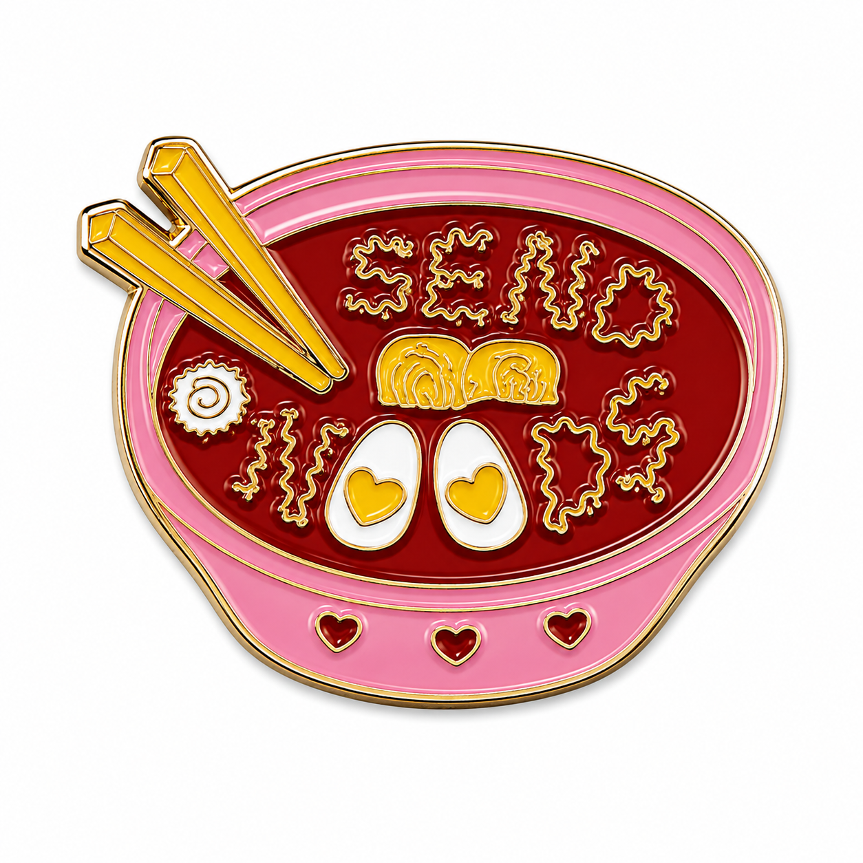 Send Noods | Enamel Pin