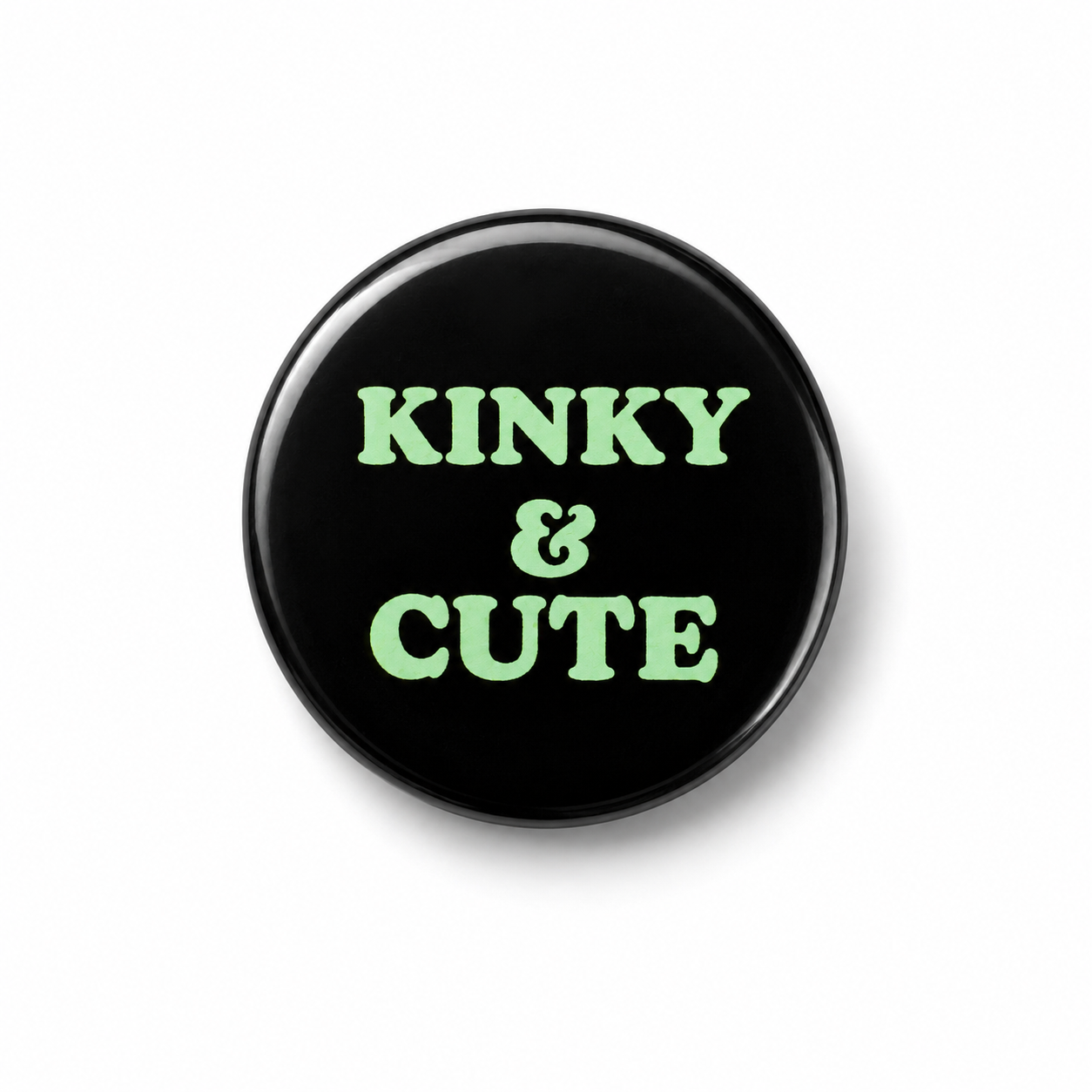 Kinky & cute | Badge | 32mm