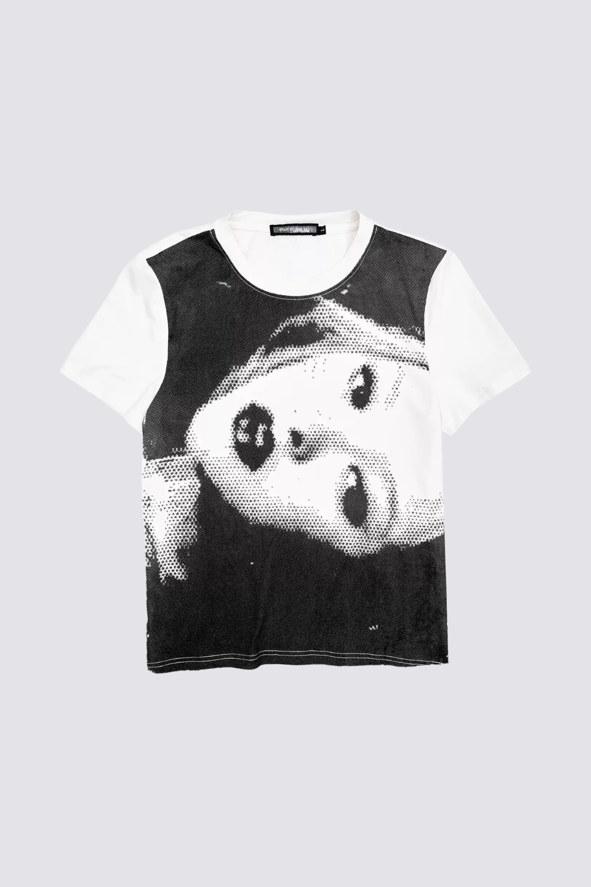 Ice Opinion Portrait Print T-Shirt