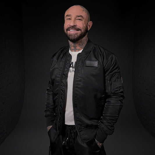 FLIGHT JACKET CAMDEN BLK NYLON