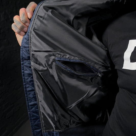 FLIGHT JACKET CAMDEN NAVY NYLON