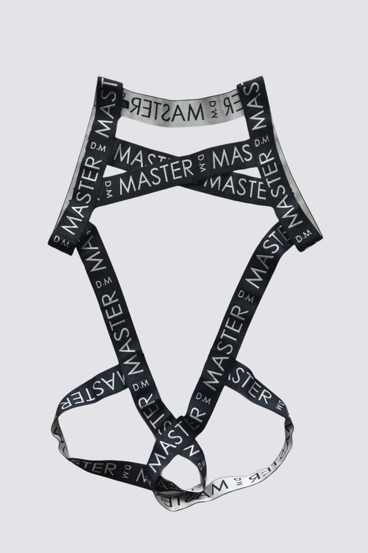Jet Harness Cutout Chest Strap Black