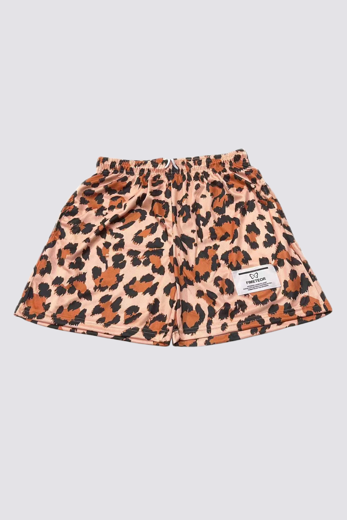 Kinetic Vent Leopard Shorts
