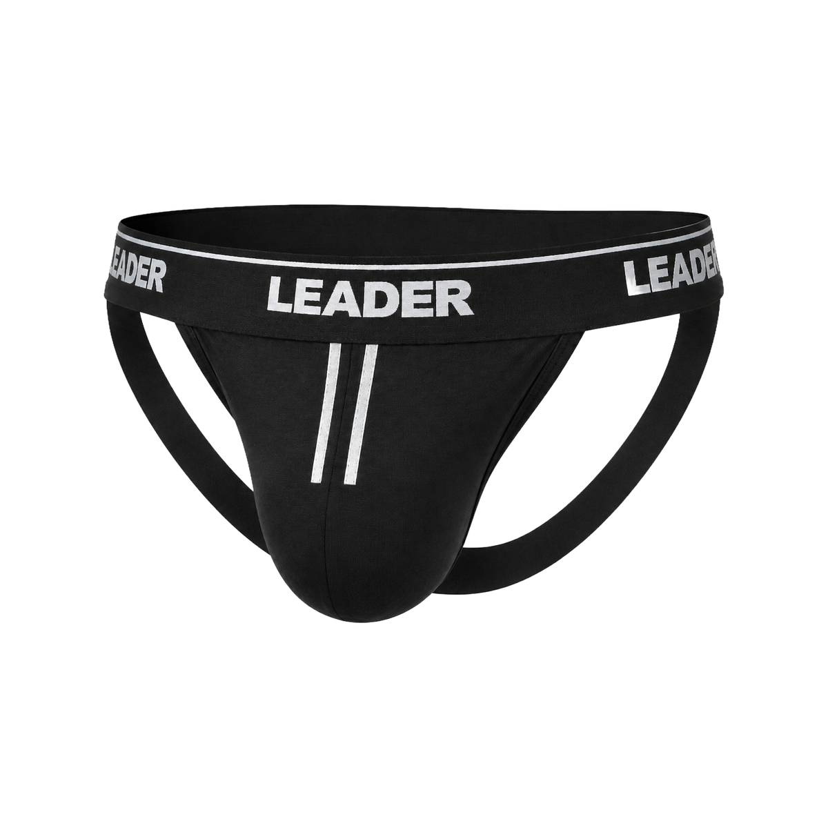 LEADER Sports Jockstrap Black