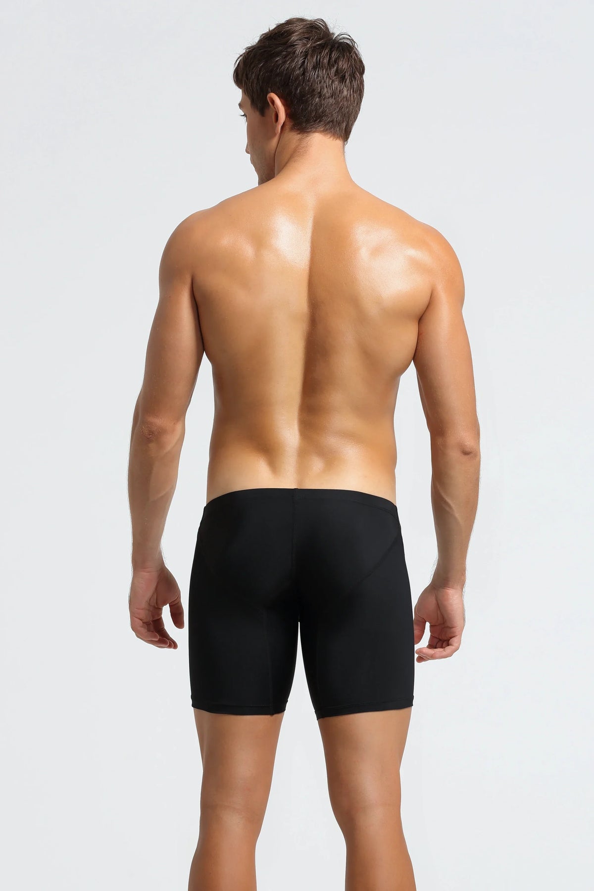 Men’s Long Boxer Shorts - Compression Fit, Soft & Stretchable