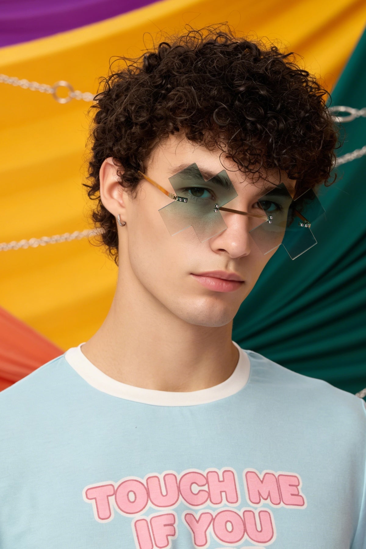 Obsidian Frame Sunglasses Green