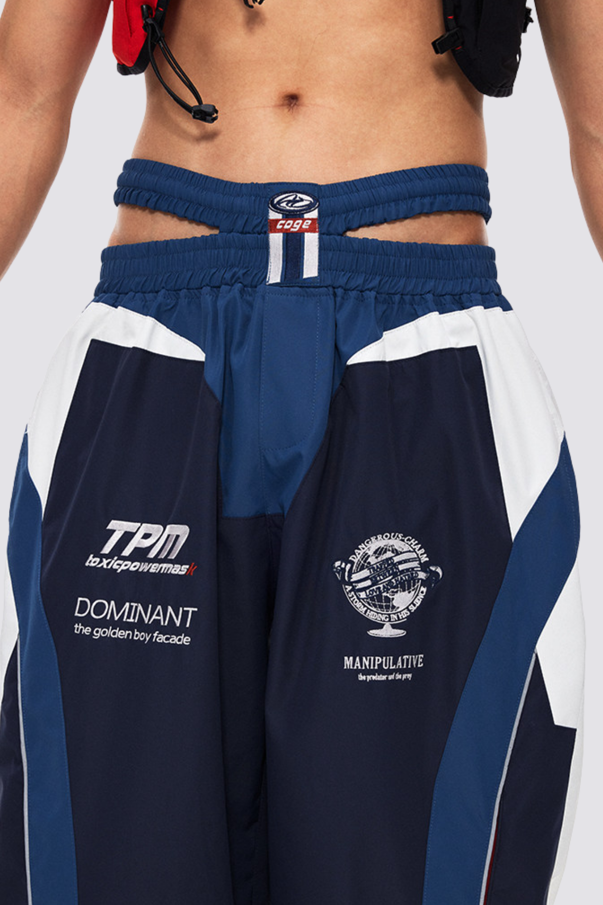 Prime Fabric Barrel Pants