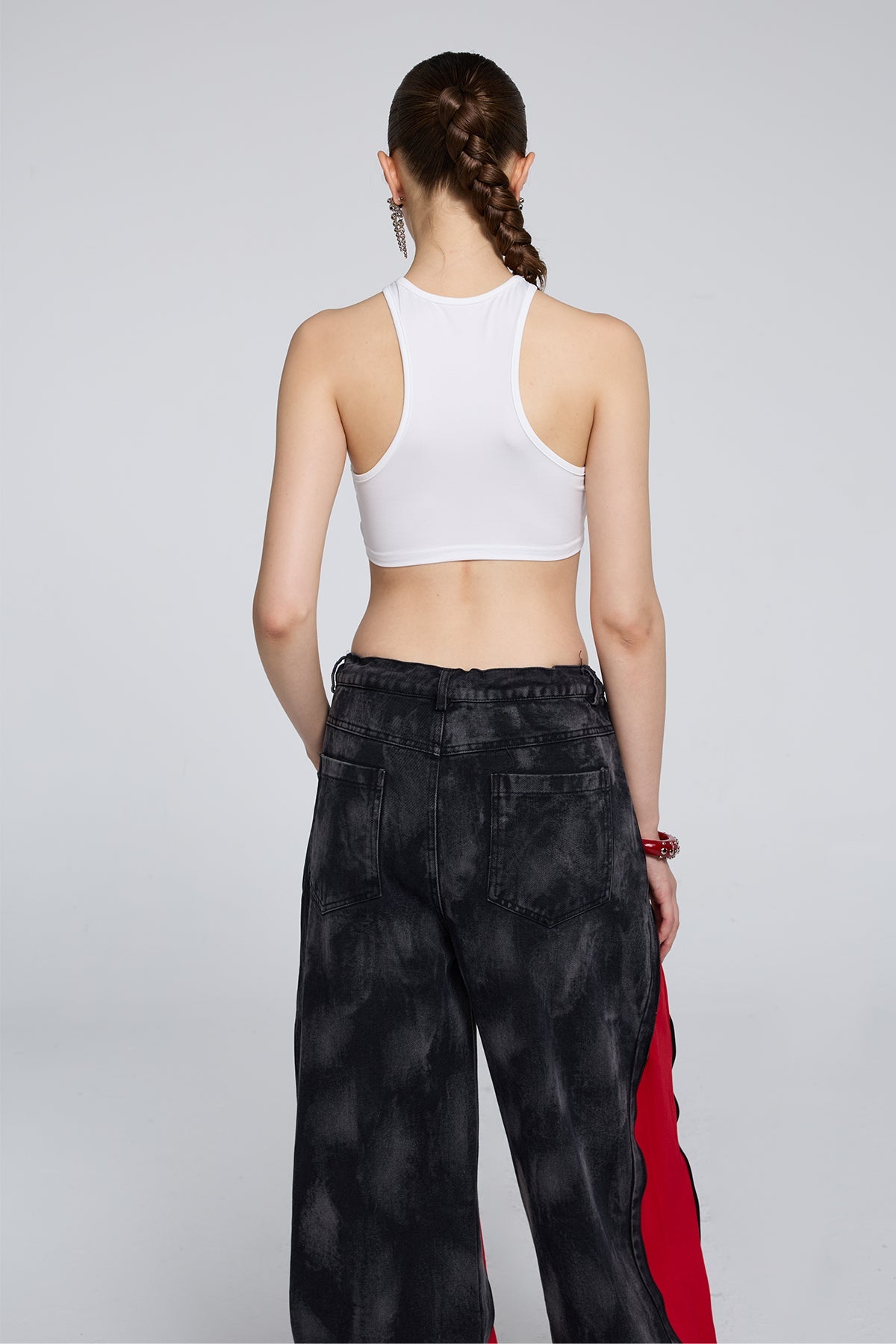 Prime Glyph Print Crop Top