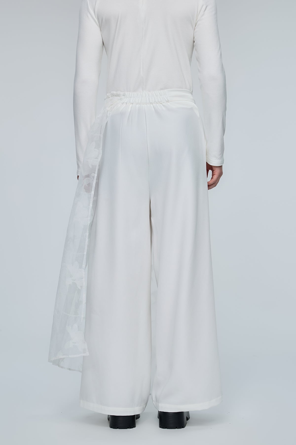 Prism Flow Tulle Wide Leg Pants