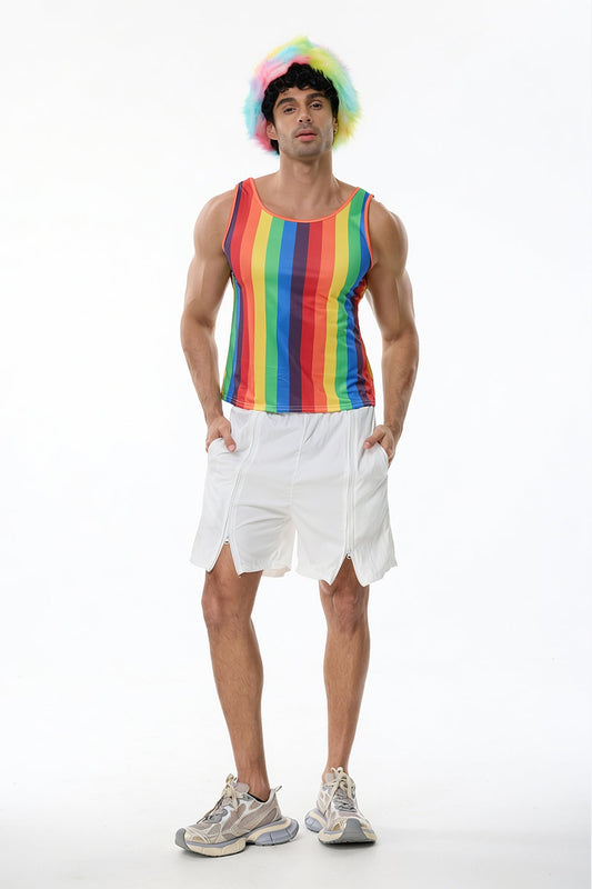 Radiant Flow Stripe Tank Top