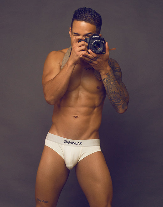 SUPAWEAR Neon Brief Ivory