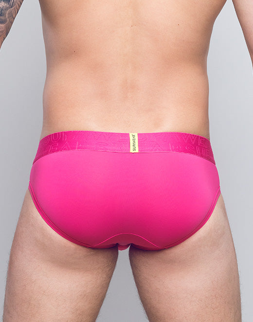 SUPAWEAR Neon Brief Neon Pink