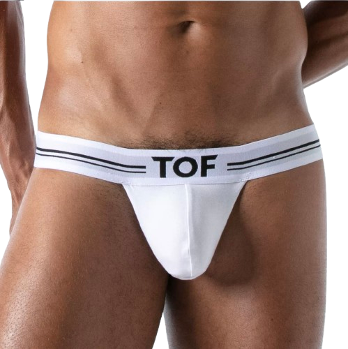 TOF Paris French Stringless Thong White