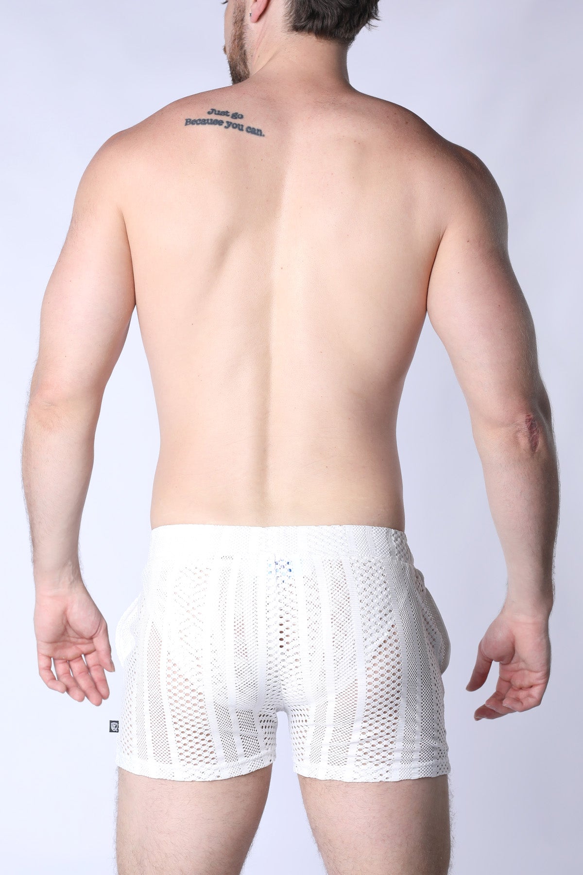 Sicily Crochet Mesh Short