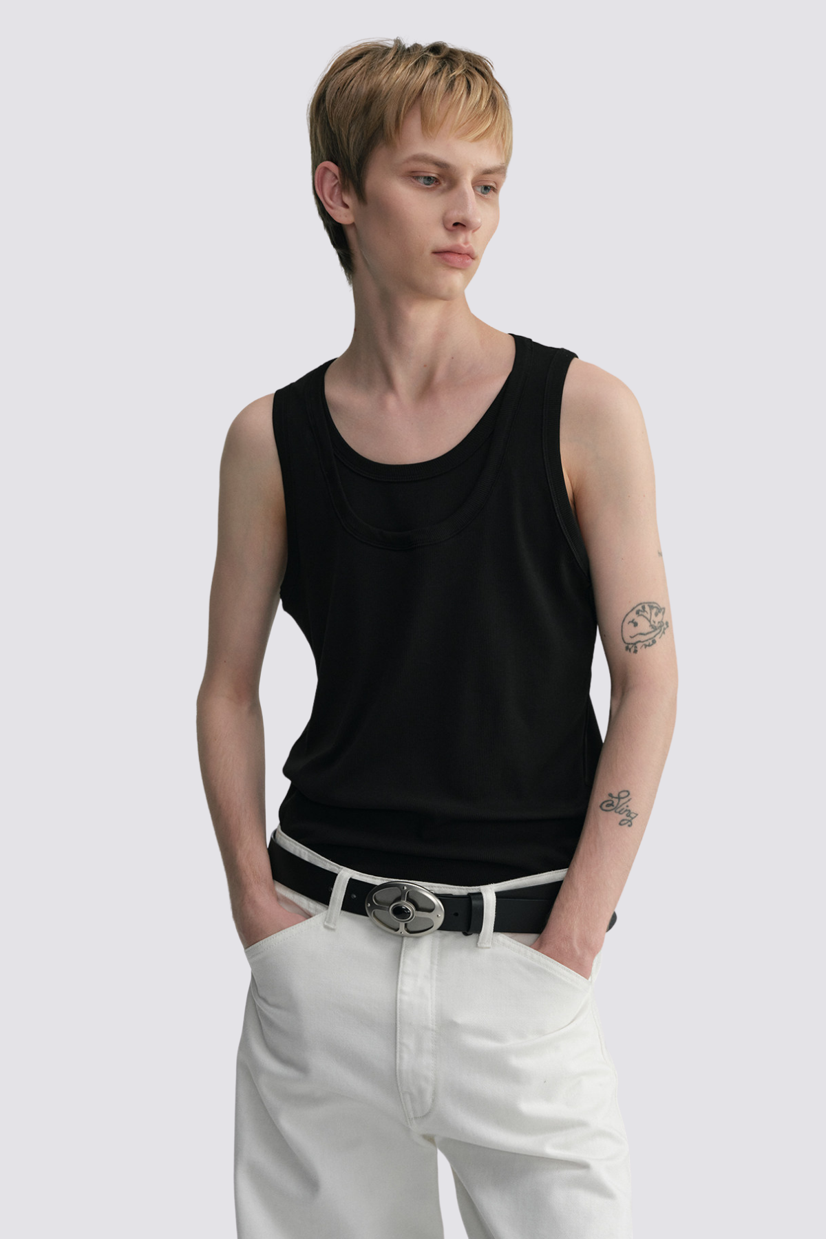 Silent Obscurity Tank Top Black