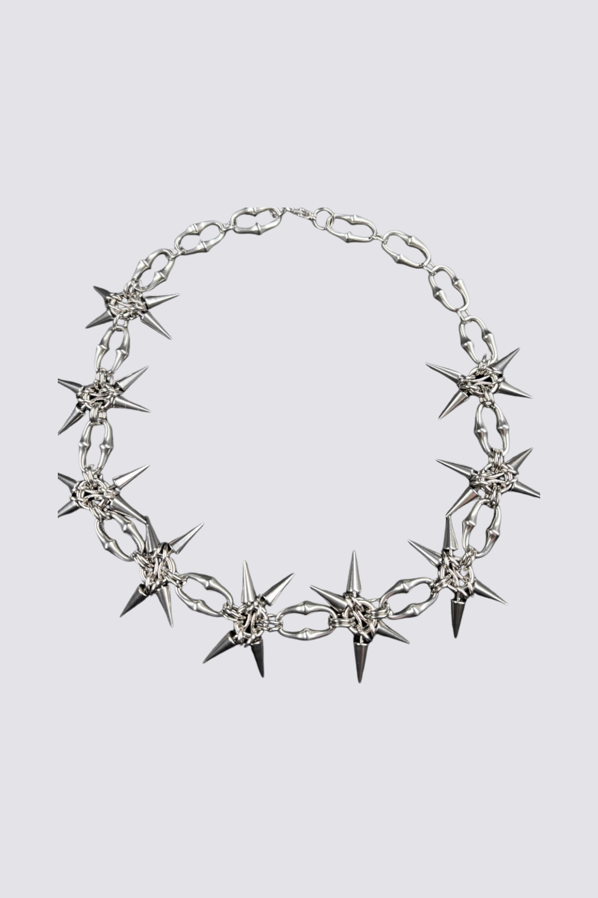 Silk Bind Studded Choker