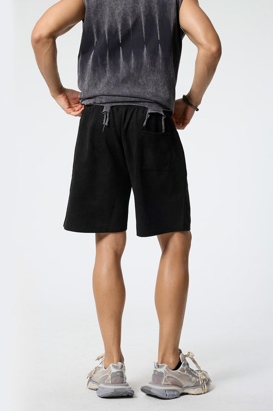 Soft Clasp Embroidered Shorts