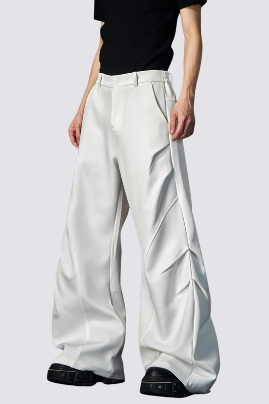 Soft Trajectory Barrel Pants White