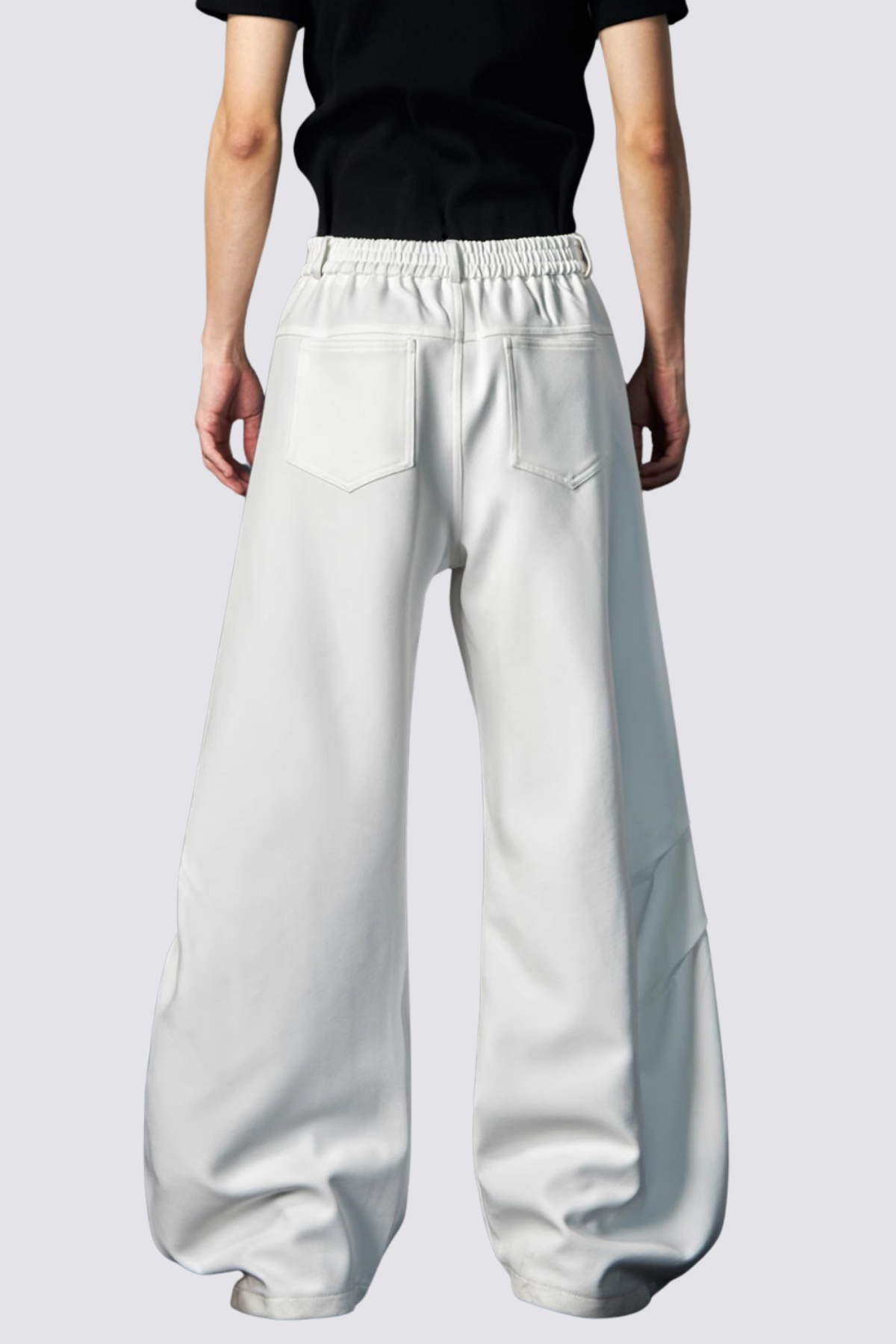 Soft Trajectory Barrel Pants White