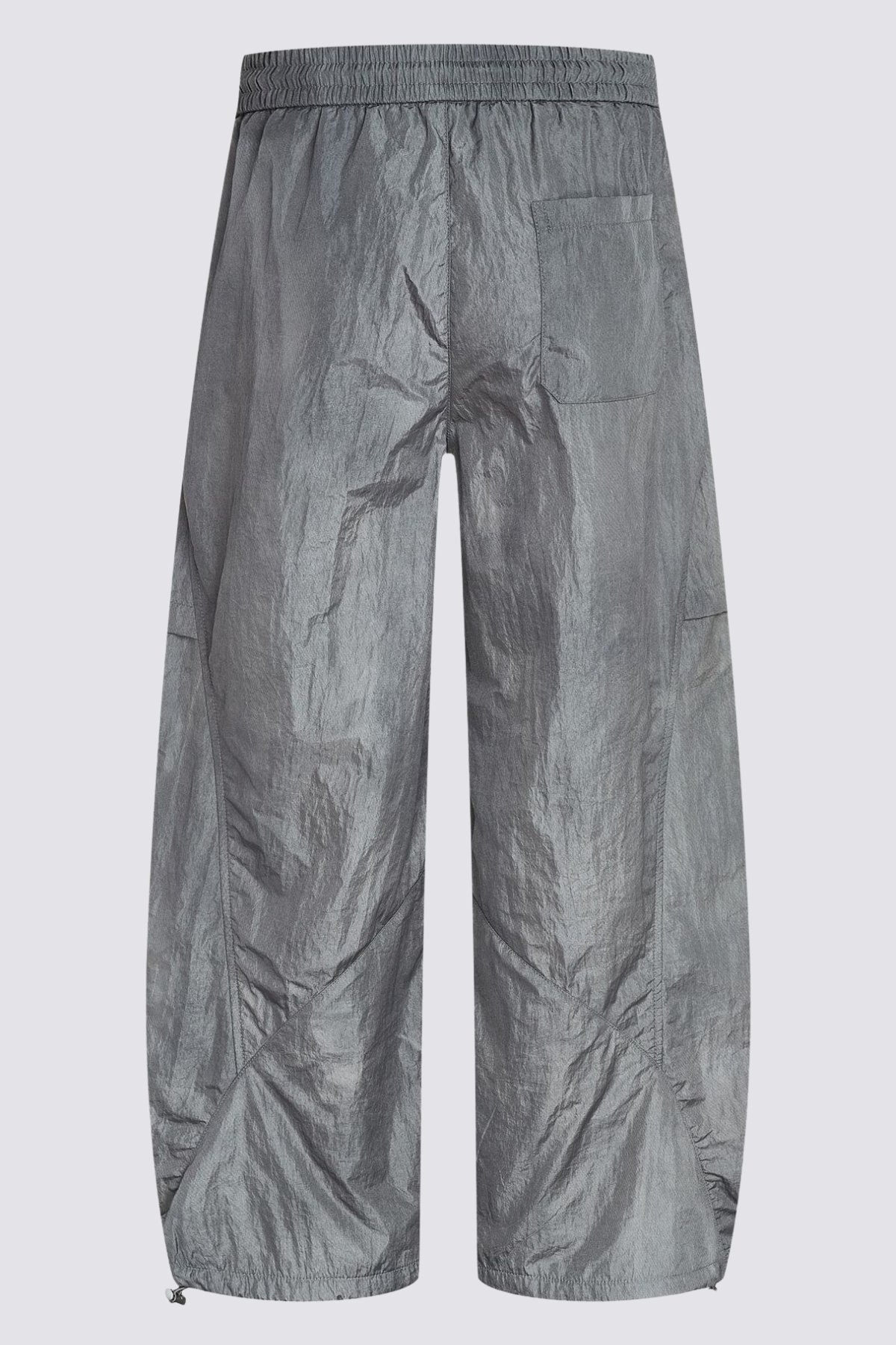 Soft Utility Metallic Ruch Barrel Pants