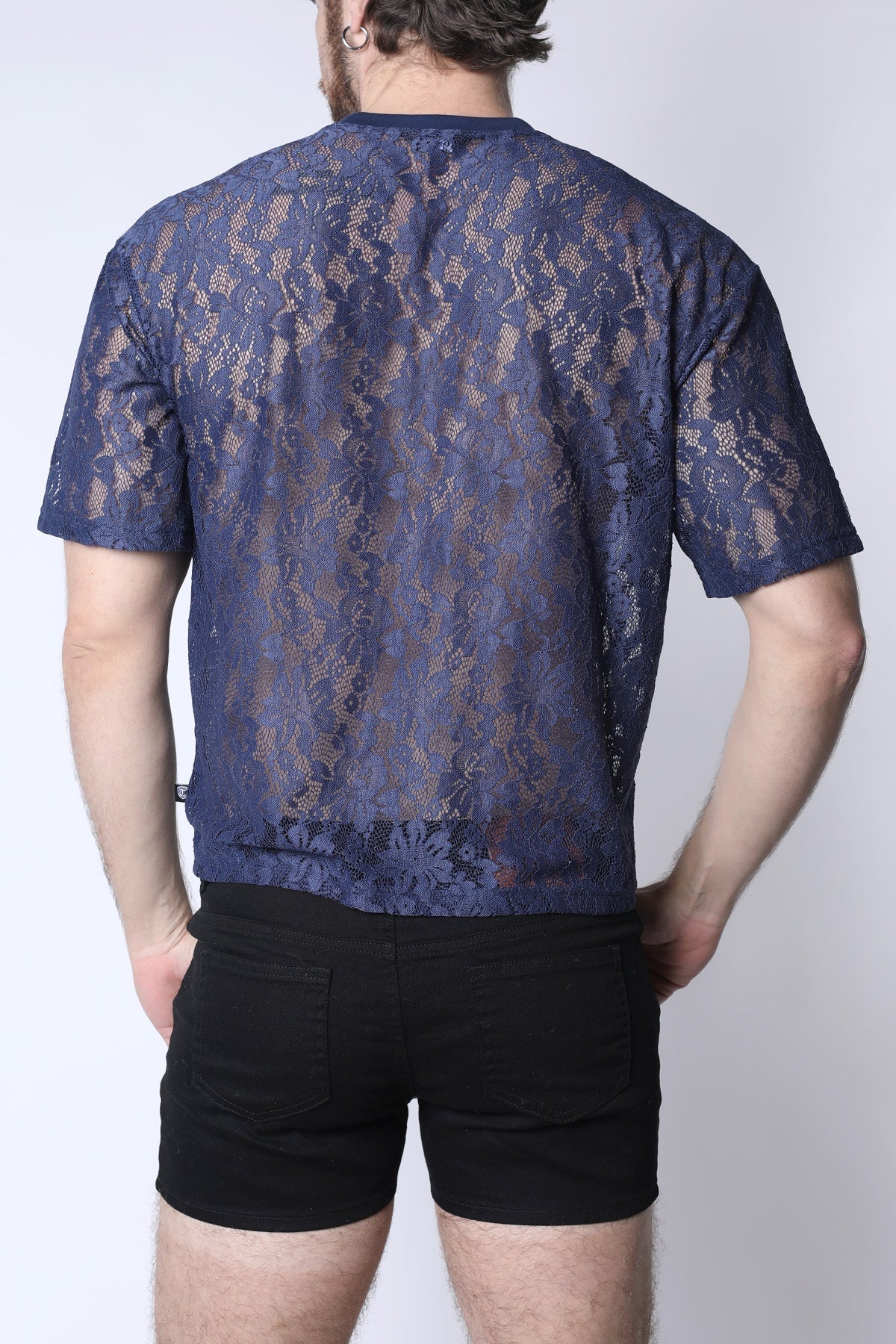 Sorrento Lace Cropped Tee
