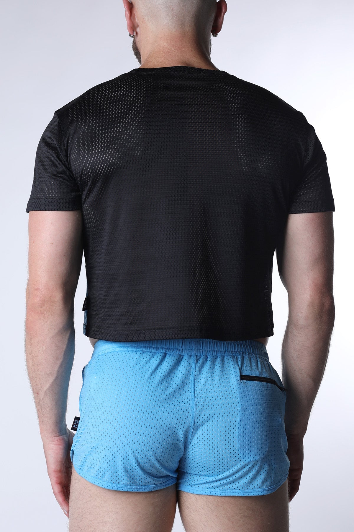 Starter Mesh Crop Tee
