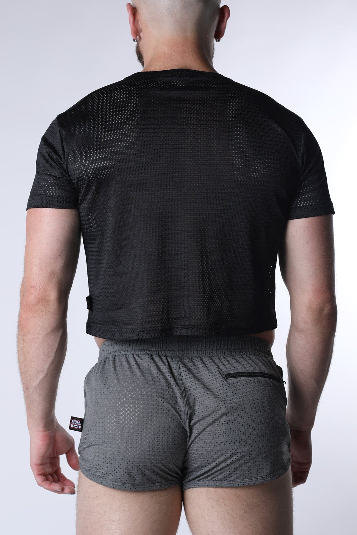 Starter Mesh Crop Tee