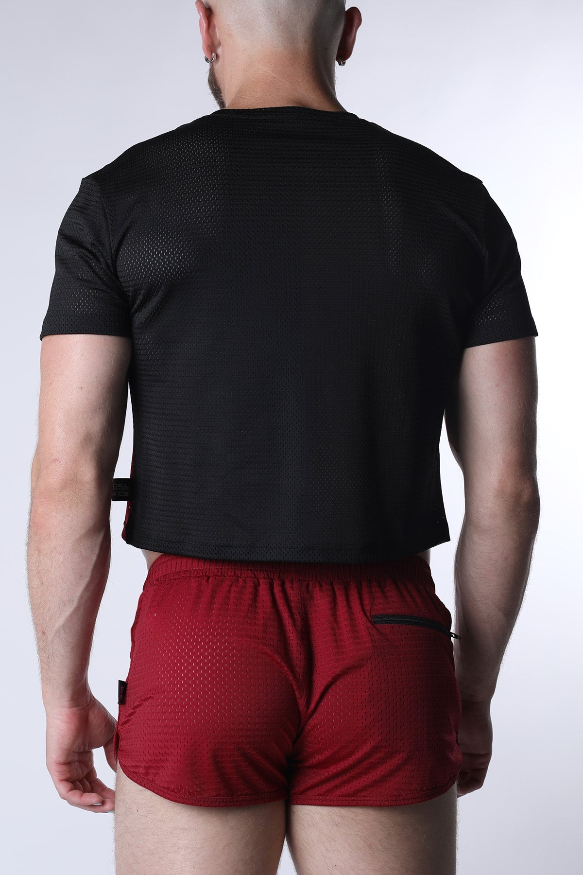 Starter Mesh Crop Tee