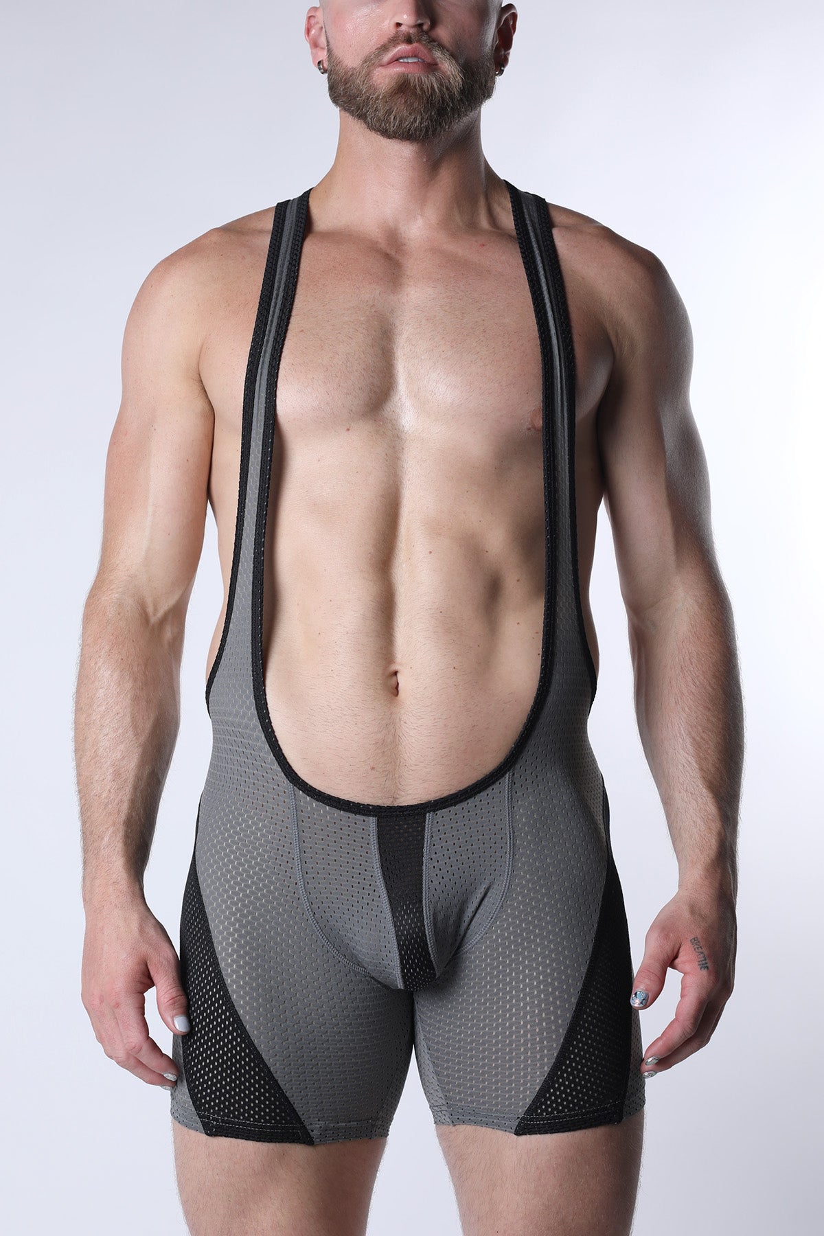 Starter Mesh Zipper Singlet