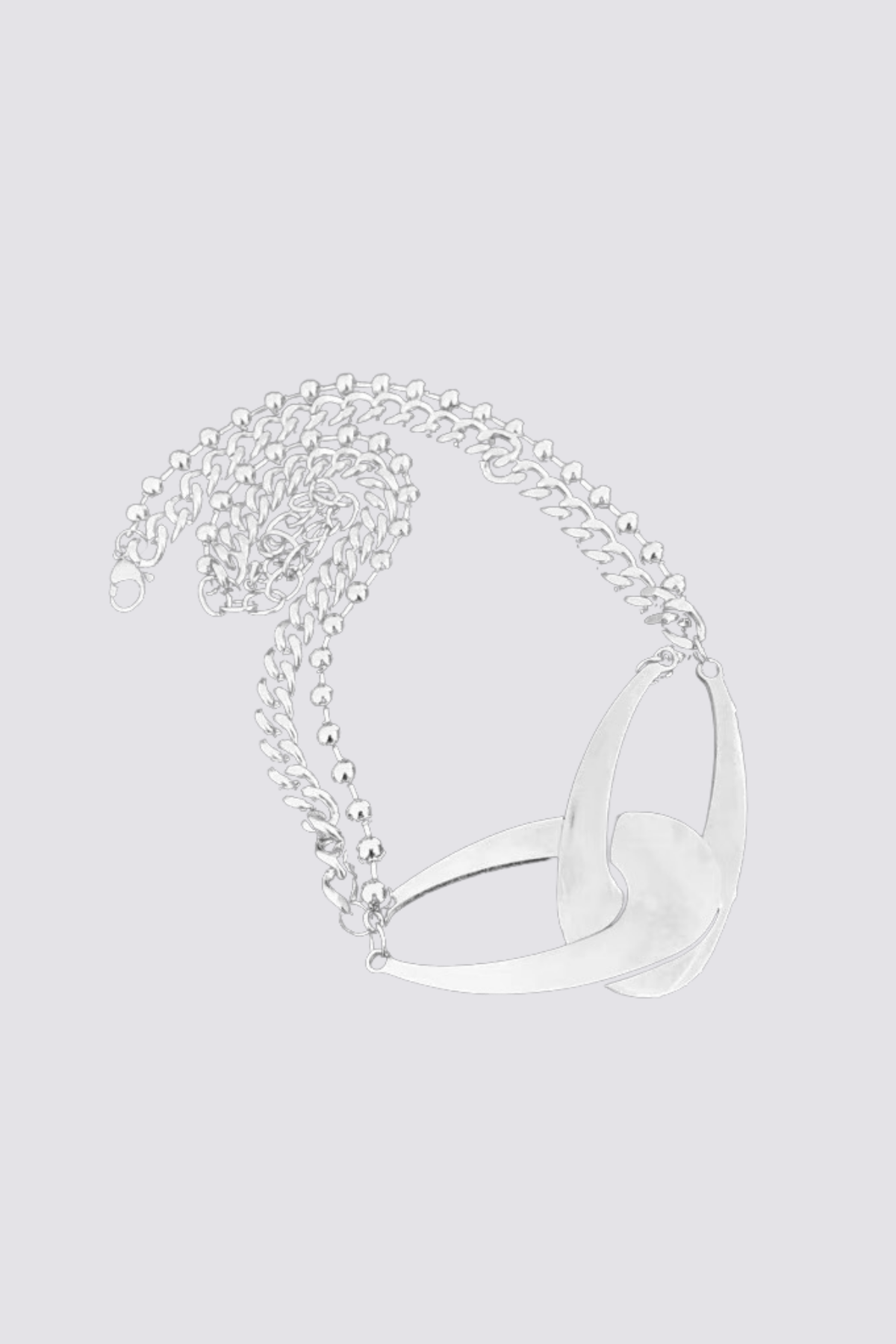 Structural Gleam Necklace