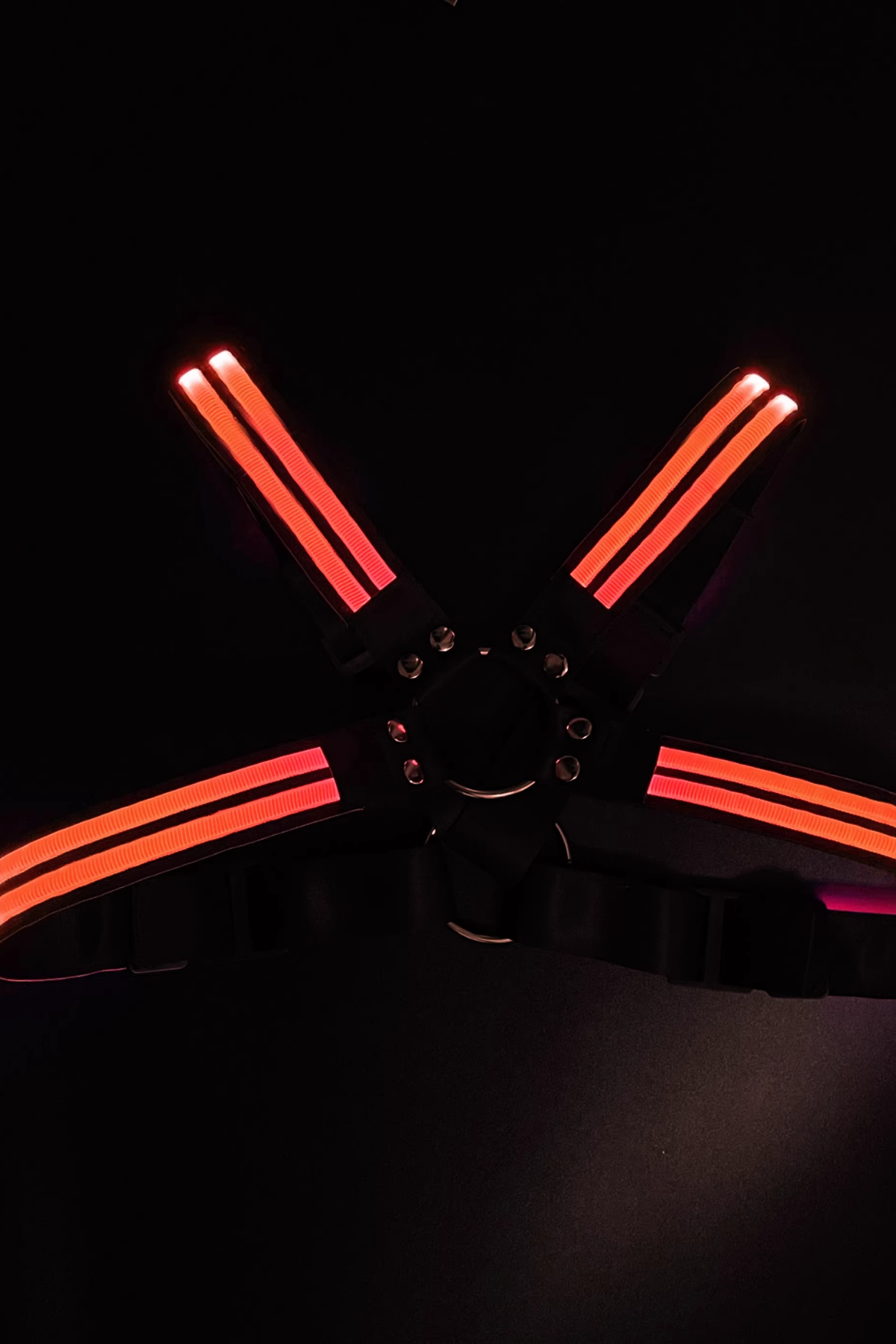 Structured Skin Led Chest Harness