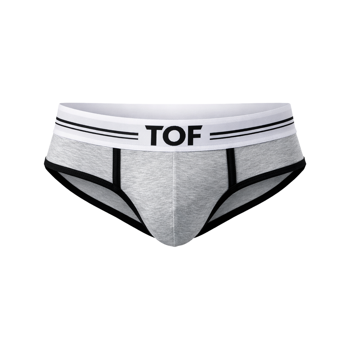 TOF Paris French Brief Heather-Grey