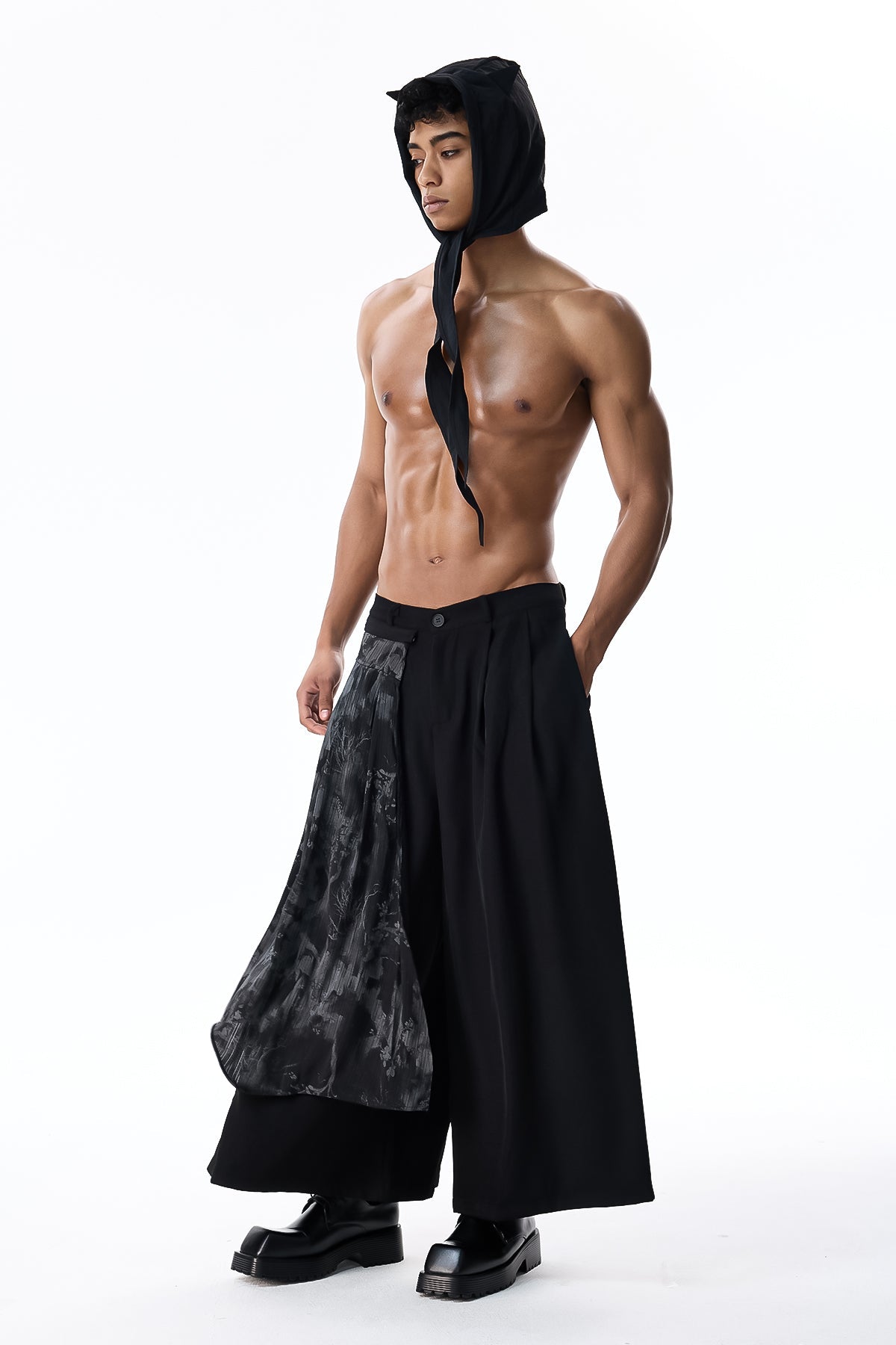 Tone Wave Wide Leg Pants