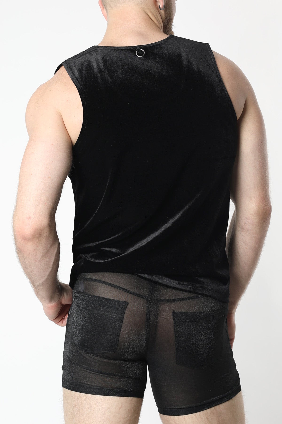 Vaux Velvet Crush Double Strap Tank Top **FINAL SALE**